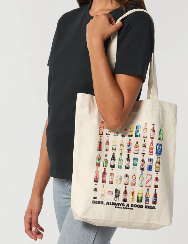 A-Z of Pints - Tote Bag