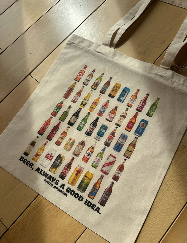 A-Z of Pints - Tote Bag