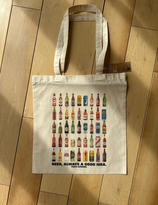 A-Z of Pints - Tote Bag