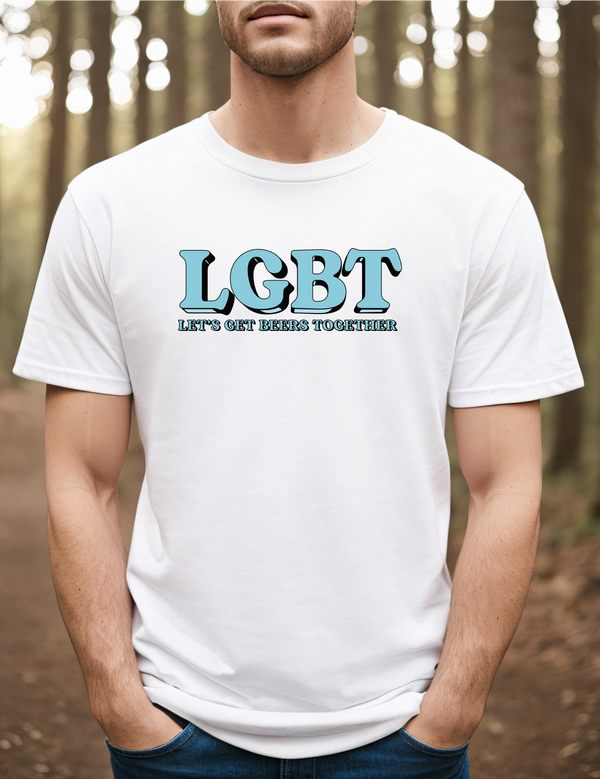 Let's Get Beers Together (LGBT) Tee