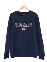 Good Pours Only Sweatshirt | Navy - Pints Apparel