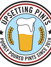 Upsetting Pints Logo Tee | White - Pints Apparel