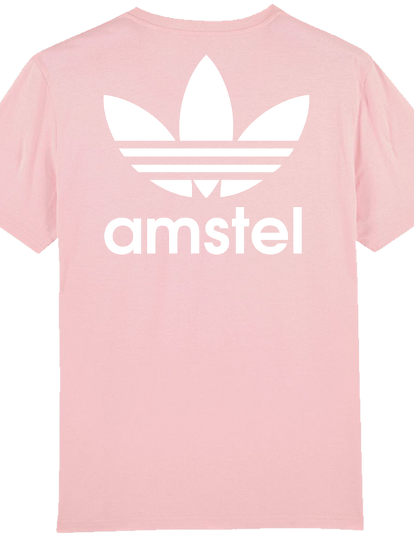 Amstel Tee | Pink / Black