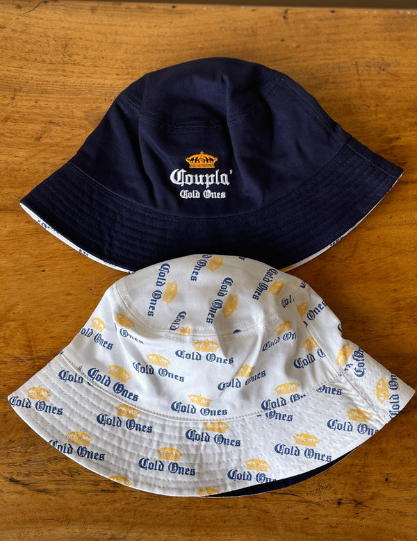 Coupla' Cold Ones - Reversible Bucket Hat - Pints Apparel