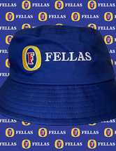 FELLAS Bucket Hat | Blue - Pints Apparel