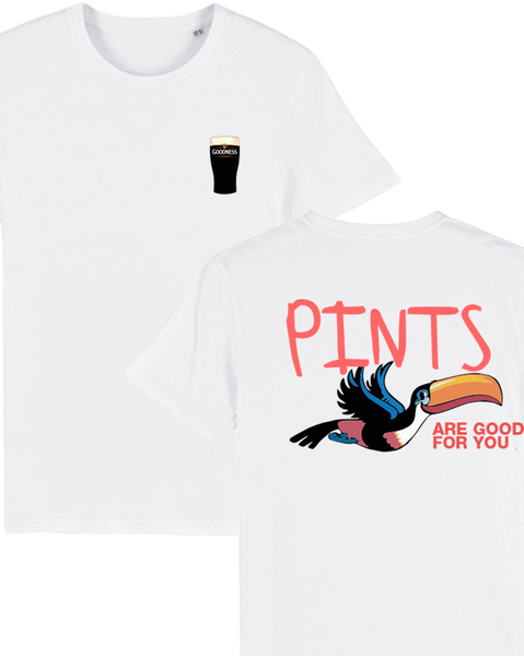 Pints are Good for You | White – Pints Apparel