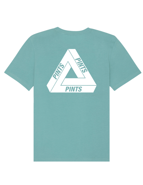Pints Pints Pints ▵ Triangle Tee | Multiple Colours - Pints Apparel