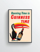 Opening Time is Guinness Time | Poster